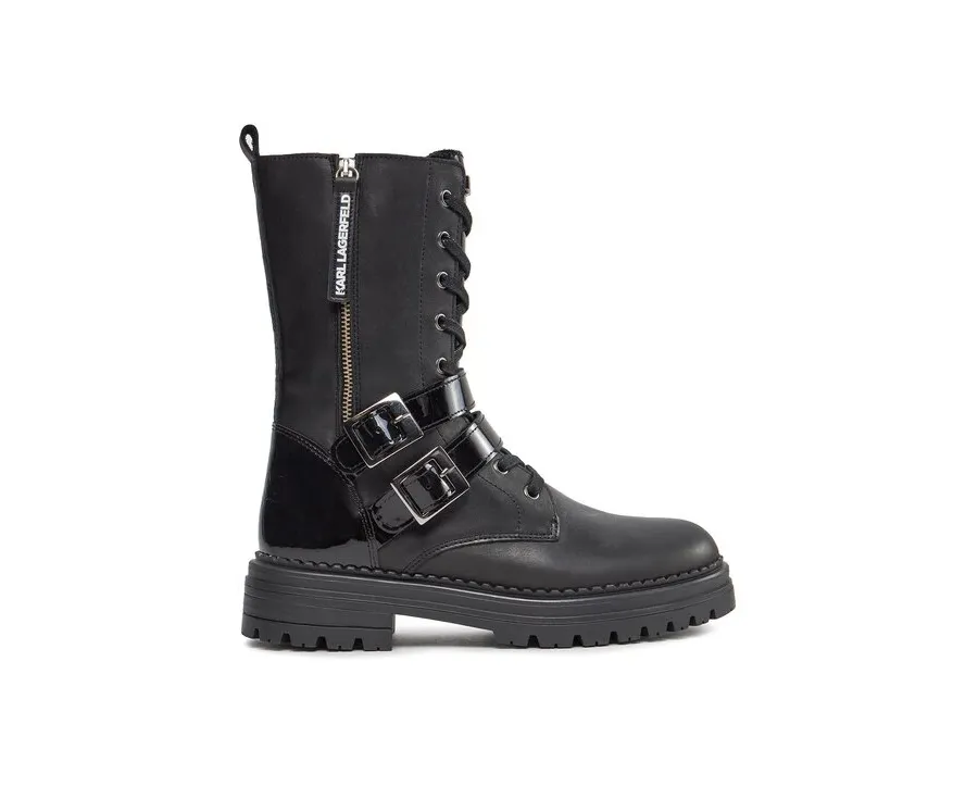 obrazek 1 Karl Lagerfeld Kids Botki Z19112 M Czarny