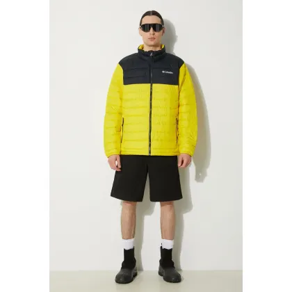 Zdjęcie Columbia kurtka sportowa Powder Lite Jkt kolor żółty 1698001