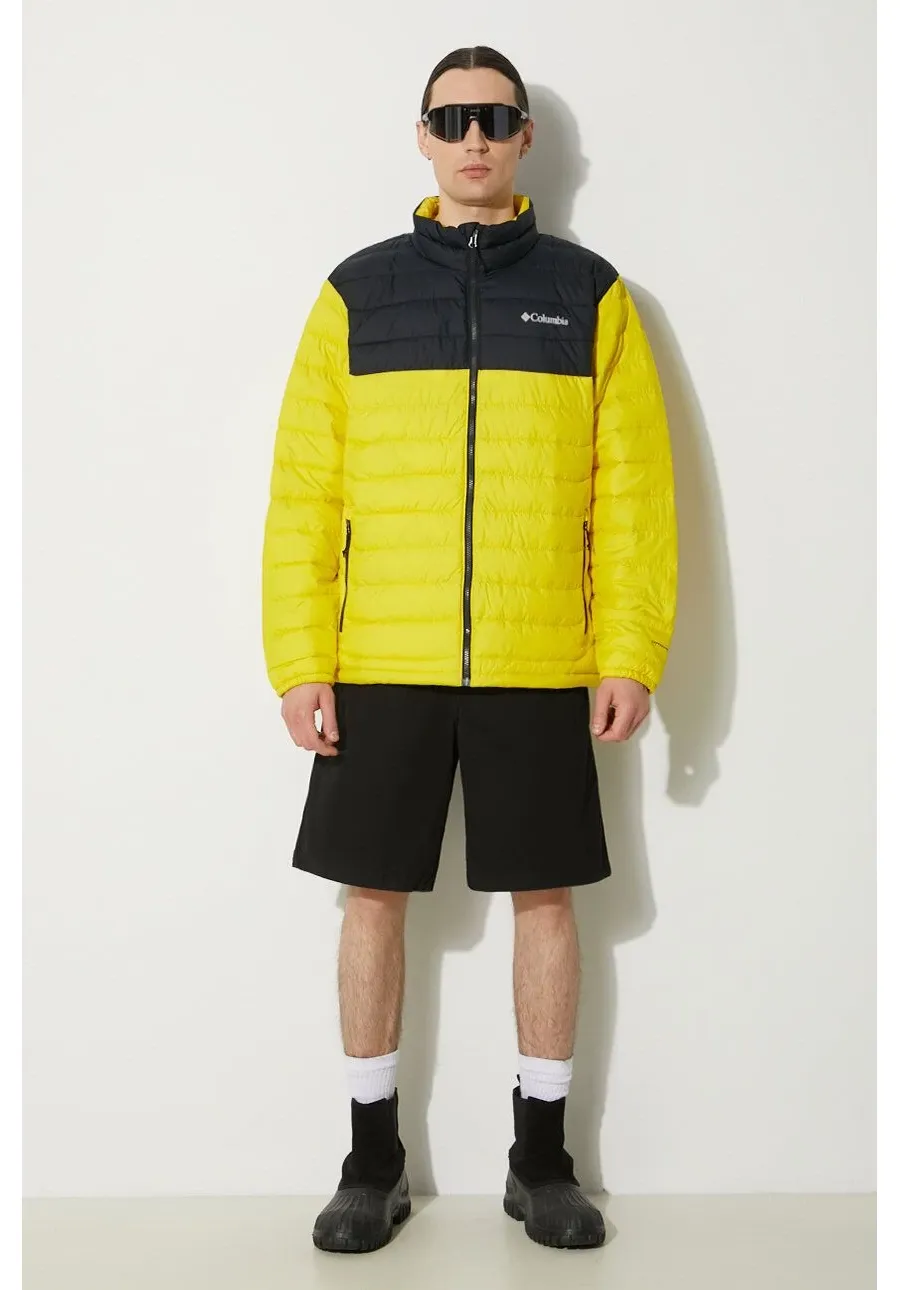 obrazek 1 Columbia kurtka sportowa Powder Lite Jkt kolor żółty 1698001