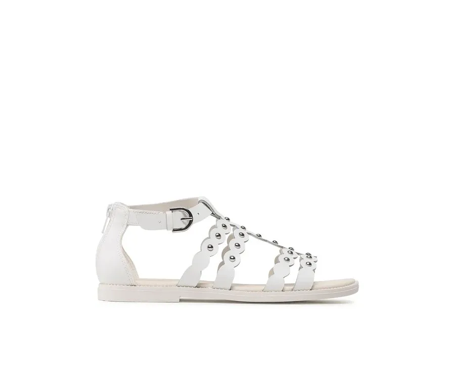 obrazek 1 Geox Sandały J Sandal Karly Girl J3535D043BCC1000 D Biały