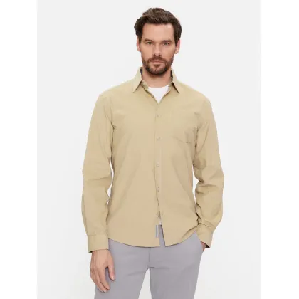 Zdjęcie s.Oliver Koszula 2133494 Beżowy Regular Fit