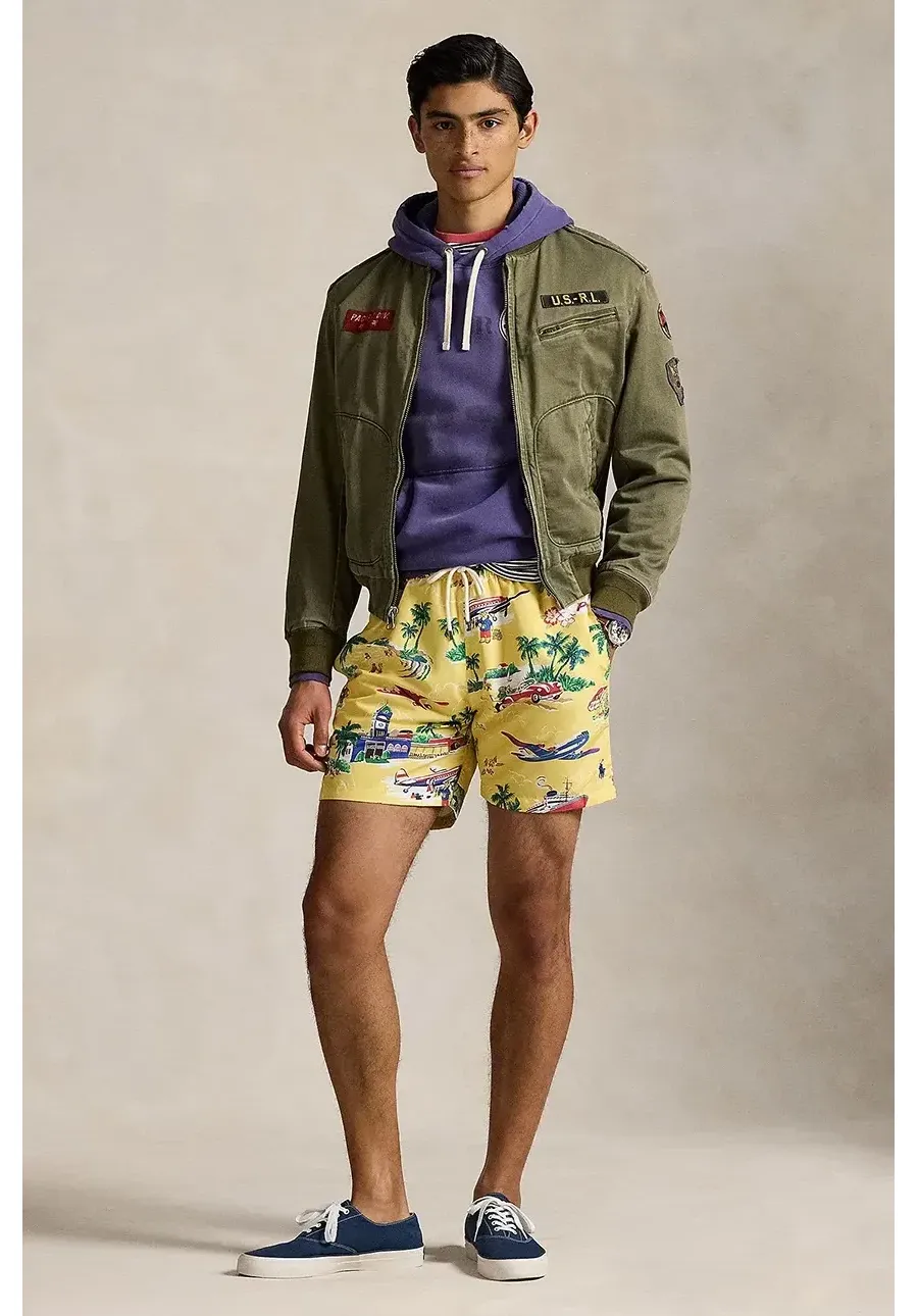 obrazek 1 Polo Ralph Lauren szorty kąpielowe kolor żółty 710963324