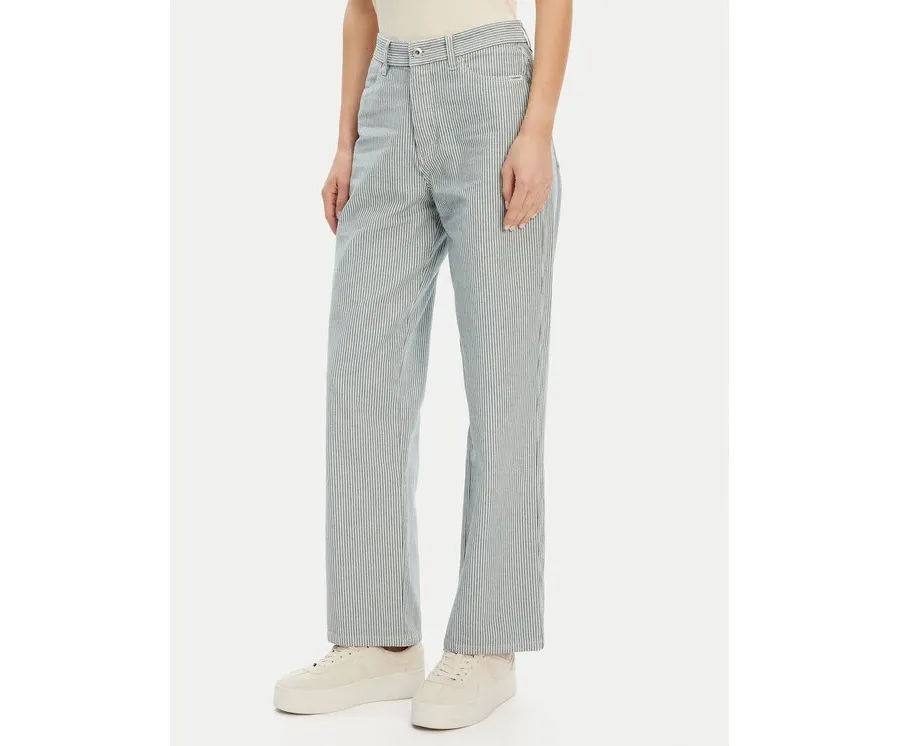 obrazek 1 Element Spodnie materiałowe ELJNP00124 Niebieski Regular Fit