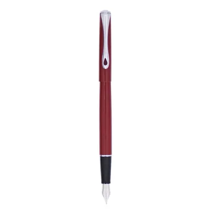 Picture Burgundy DIPLOMAT Traveler fountain pen
