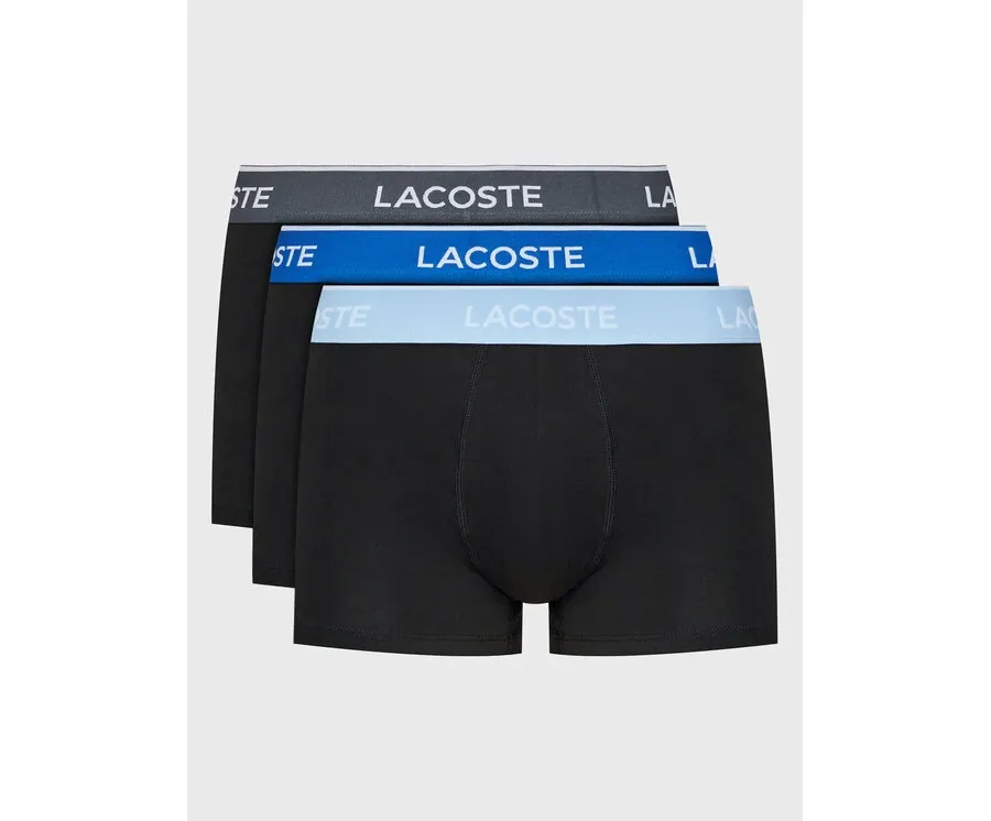 obrazek 1 Lacoste Komplet 3 par bokserek 5H3401 Czarny