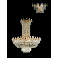 Picture A wonderful Italian chandelier made of glass