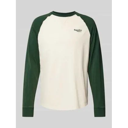 Zdjęcie Bluzka z długim rękawem z wyhaftowanym logo