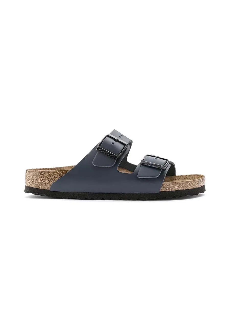 obrazek 1 Birkenstock klapki skórzane Arizona męskie kolor granatowy