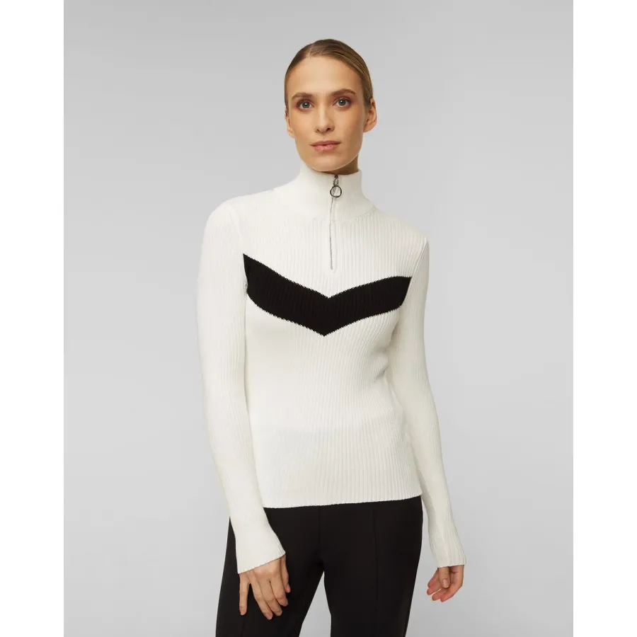 obrazek 1 Sweter Damski Z Rozpinanym Golfem Fusalp Andromede