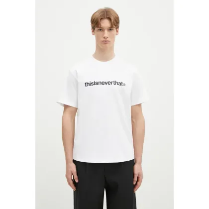 Zdjęcie thisisneverthat t-shirt T-Logo Tee męski kolor biały z nadrukiem TN240TTSST01