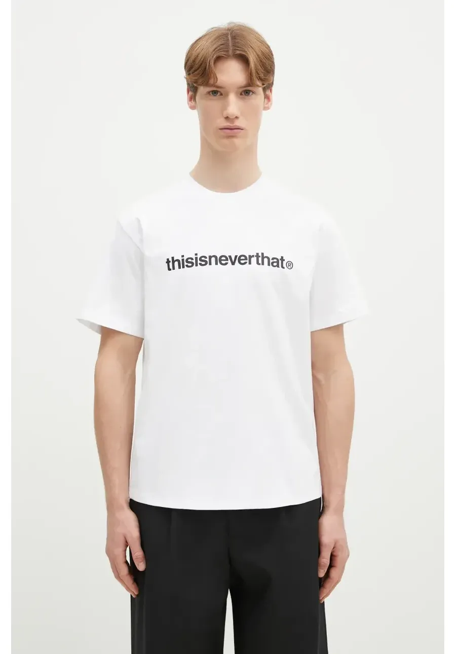 obrazek 1 thisisneverthat t-shirt T-Logo Tee męski kolor biały z nadrukiem TN240TTSST01