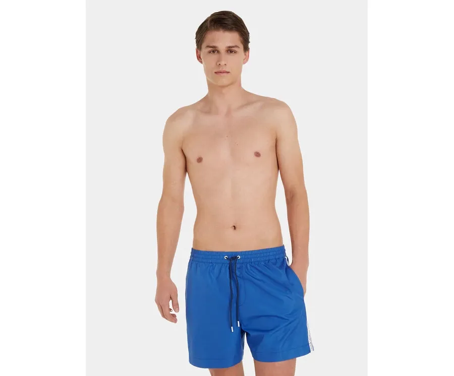 obrazek 1 Calvin Klein Swimwear Szorty kąpielowe KM0KM00810 Niebieski Regular Fit