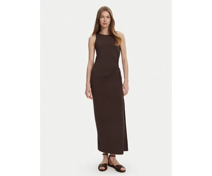 obrazek 1 Max Mara Beachwear Sukienka letnia 2516621049650 Brązowy Regular Fit