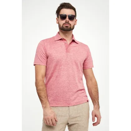 Zdjęcie Polo męskie lniane PAUL&SHARK Paul&Shark