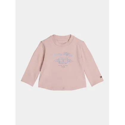 Zdjęcie Tommy Hilfiger Bluzka KN0KN01917 Różowy Regular Fit