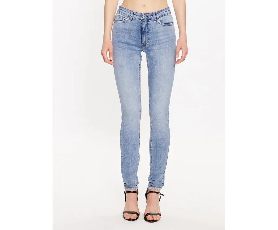 obrazek 1 ICHI Jeansy 20110968 Niebieski Slim Fit