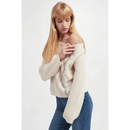 Zdjęcie Sweter damski wełniany LIU JO Liu Jo