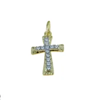 Picture Beautiful feminine zircon cross