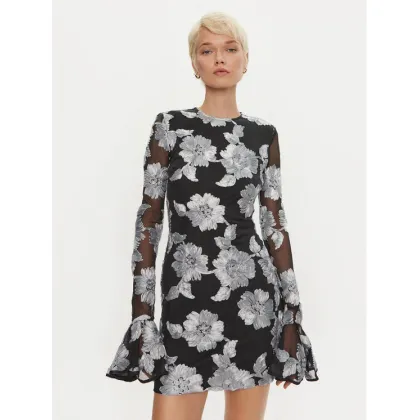 Zdjęcie ROTATE Sukienka koktajlowa Rositana 1130391206 Czarny Slim Fit