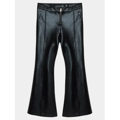 Zdjęcie Calvin Klein Jeans Spodnie materiałowe Spacer IG0IG02293 Czarny Flare Fit