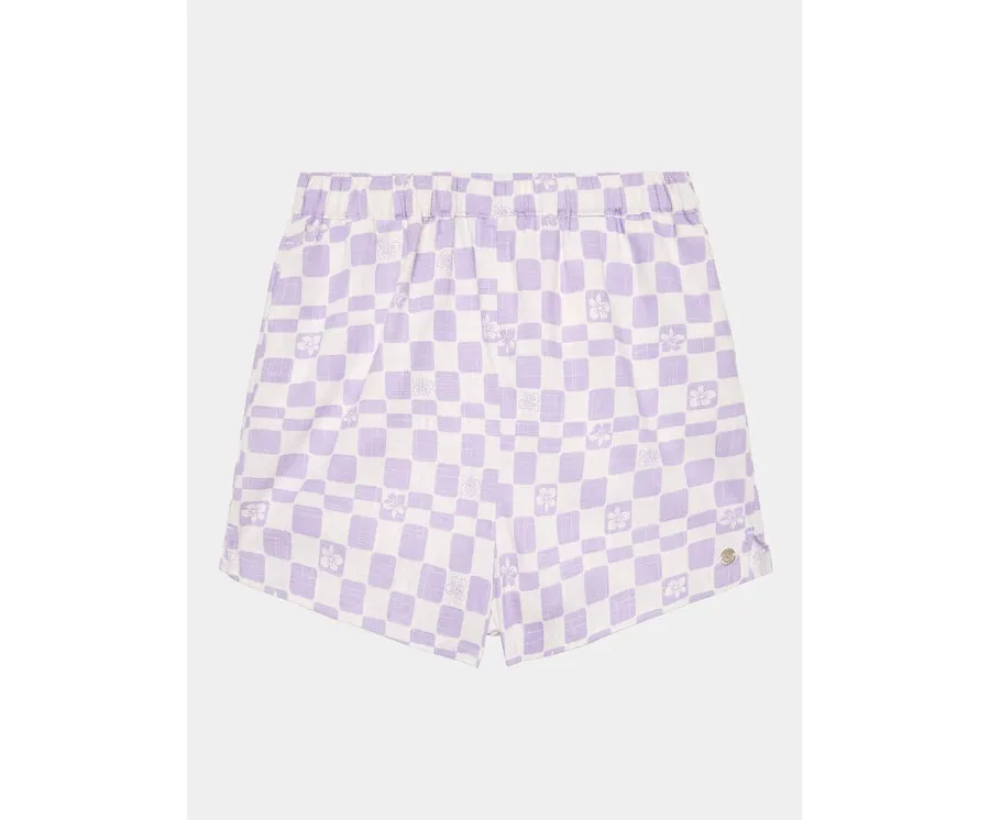 obrazek 1 Roxy Szorty sportowe All Over Again ERGNS03137 Fioletowy Relaxed Fit