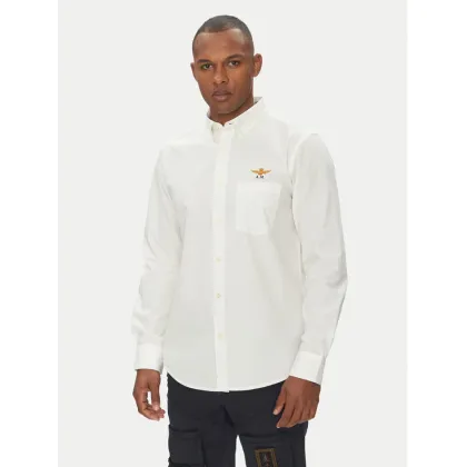 Zdjęcie Aeronautica Militare Koszula 251CA1277CT3532 Biały Regular Fit