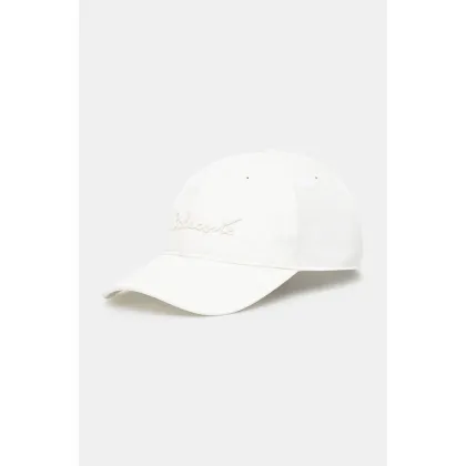 Zdjęcie Lacoste czapka z daszkiem bawełniana kolor biały z aplikacją RK7592