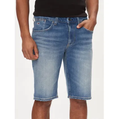 Zdjęcie Tommy Jeans Szorty jeansowe Ronnie DM0DM18795 Niebieski Slim Fit