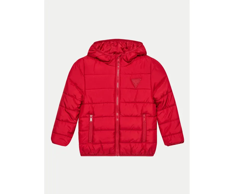 obrazek 1 Guess Kurtka puchowa H4BT03 WCFM0 Czerwony Regular Fit