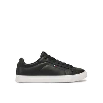 Zdjęcie Tommy Hilfiger Sneakersy Icon Court Pinperf Lth FM0FM05483 Czarny