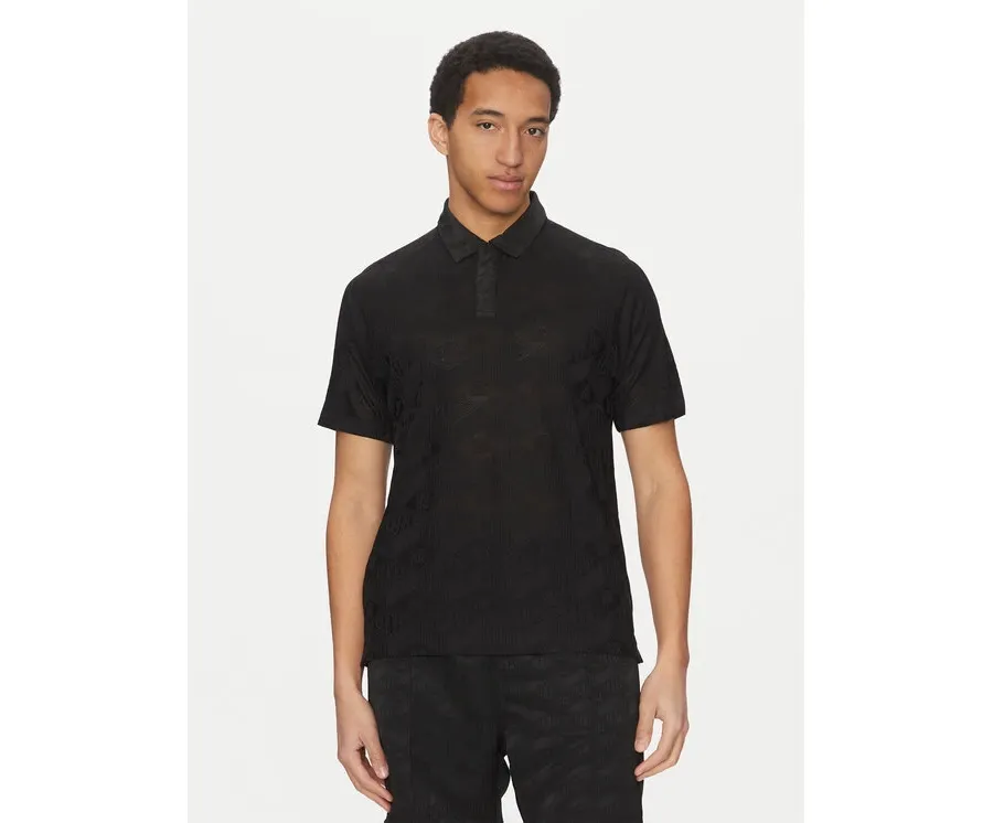 obrazek 1 HUGO Polo Dompoli 50535150 Czarny Relaxed Fit