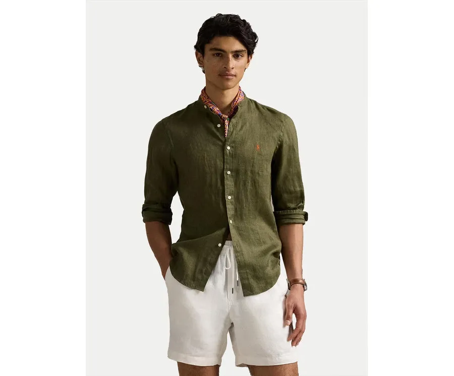 obrazek 1 Polo Ralph Lauren Koszula 710968925003 Khaki Slim Fit