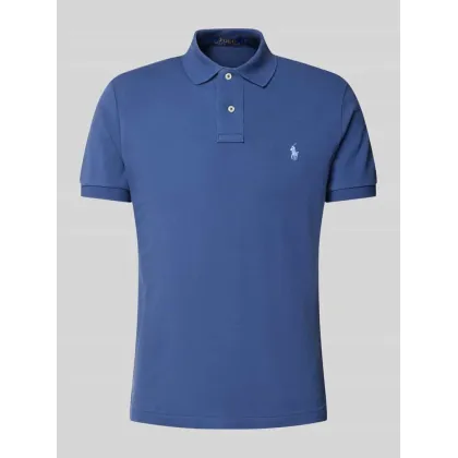 Zdjęcie Koszulka polo o kroju custom fit z czystej bawełny