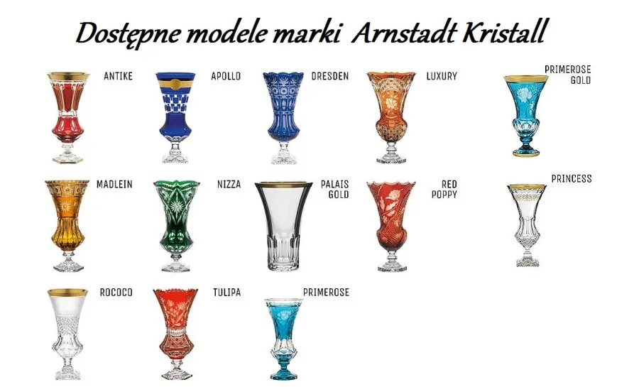 obrazek 3 Elegancka waza z kryształu