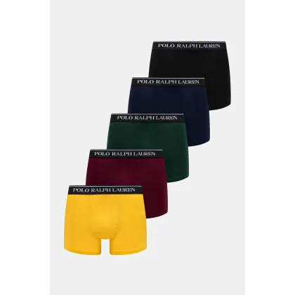 Zdjęcie Polo Ralph Lauren bokserki 5-pack męskie kolor multicolor 714864292
