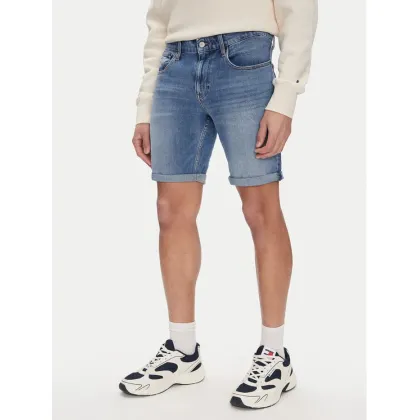 Zdjęcie Tommy Jeans Szorty jeansowe Scanton DM0DM20960 Niebieski Slim Fit