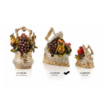 Picture Ceramic, large iron with fruit - Valle d'oro Patchi