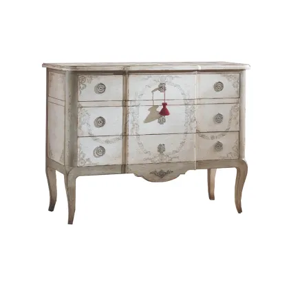 Zdjęcie Oryginalna komoda z drewna bukowego