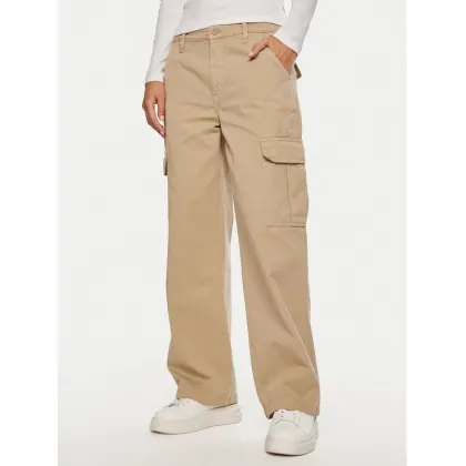 Zdjęcie Guess Jeans Spodnie cargo W4YB61 WGCV1 Beżowy Relaxed Fit