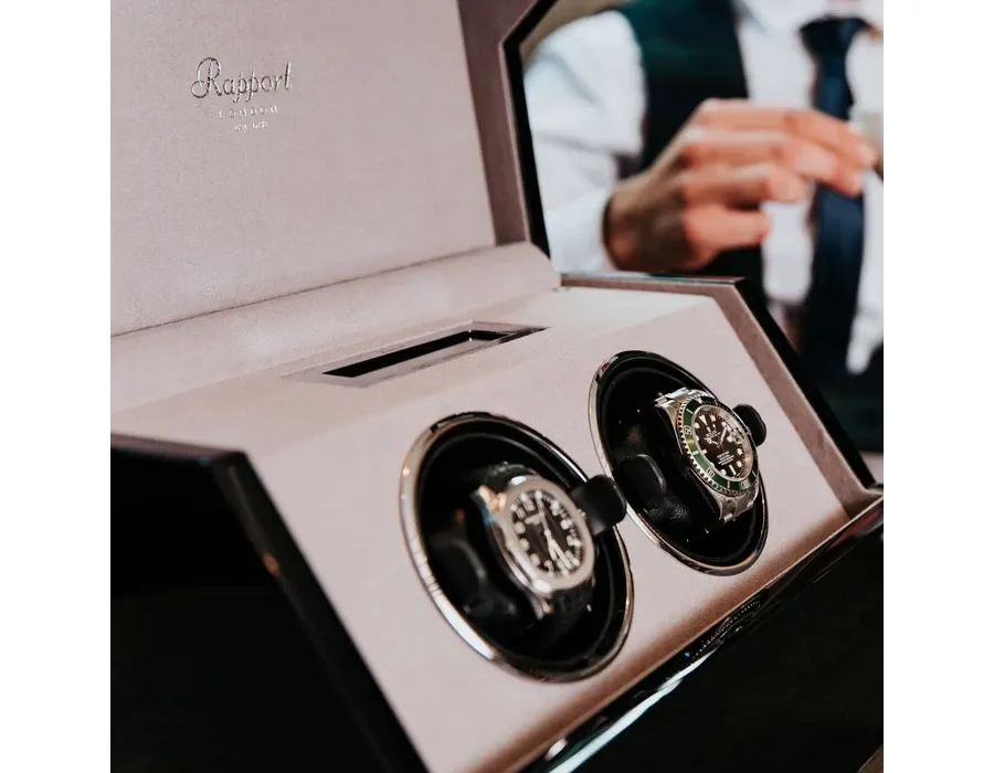 obrazek 2 Klasyczny rotomat na dwa zegarki 30x20x18 cm