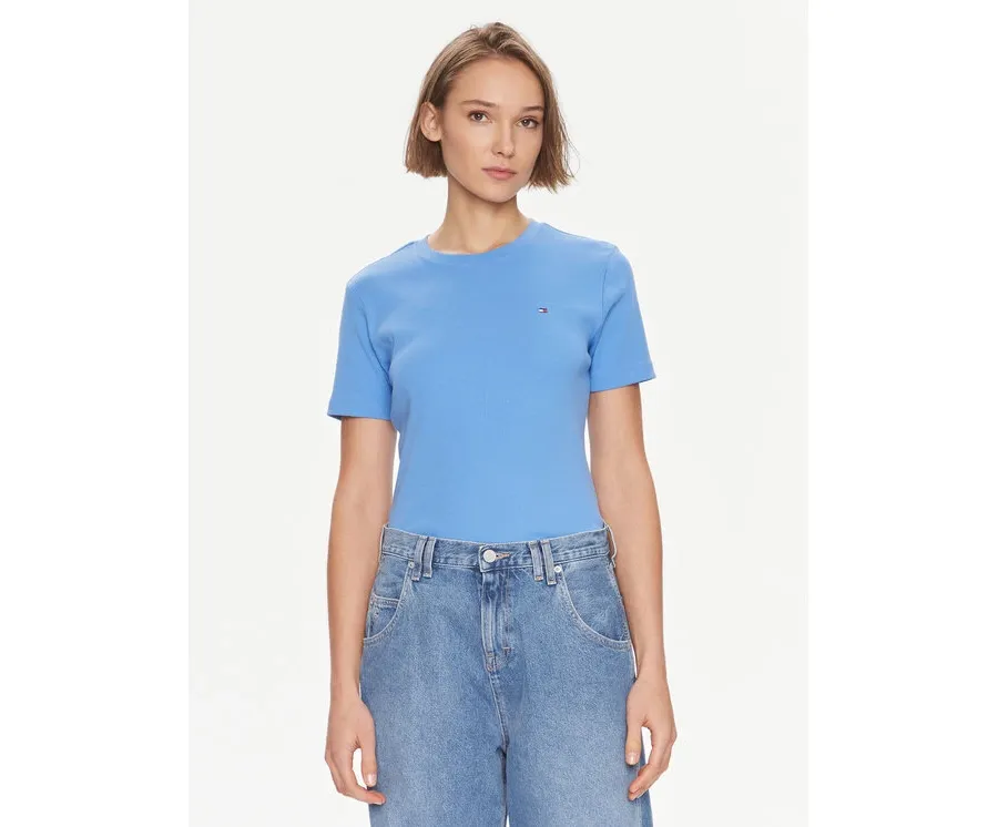 obrazek 1 Tommy Hilfiger T-Shirt New Cody WW0WW40587 Niebieski Slim Fit