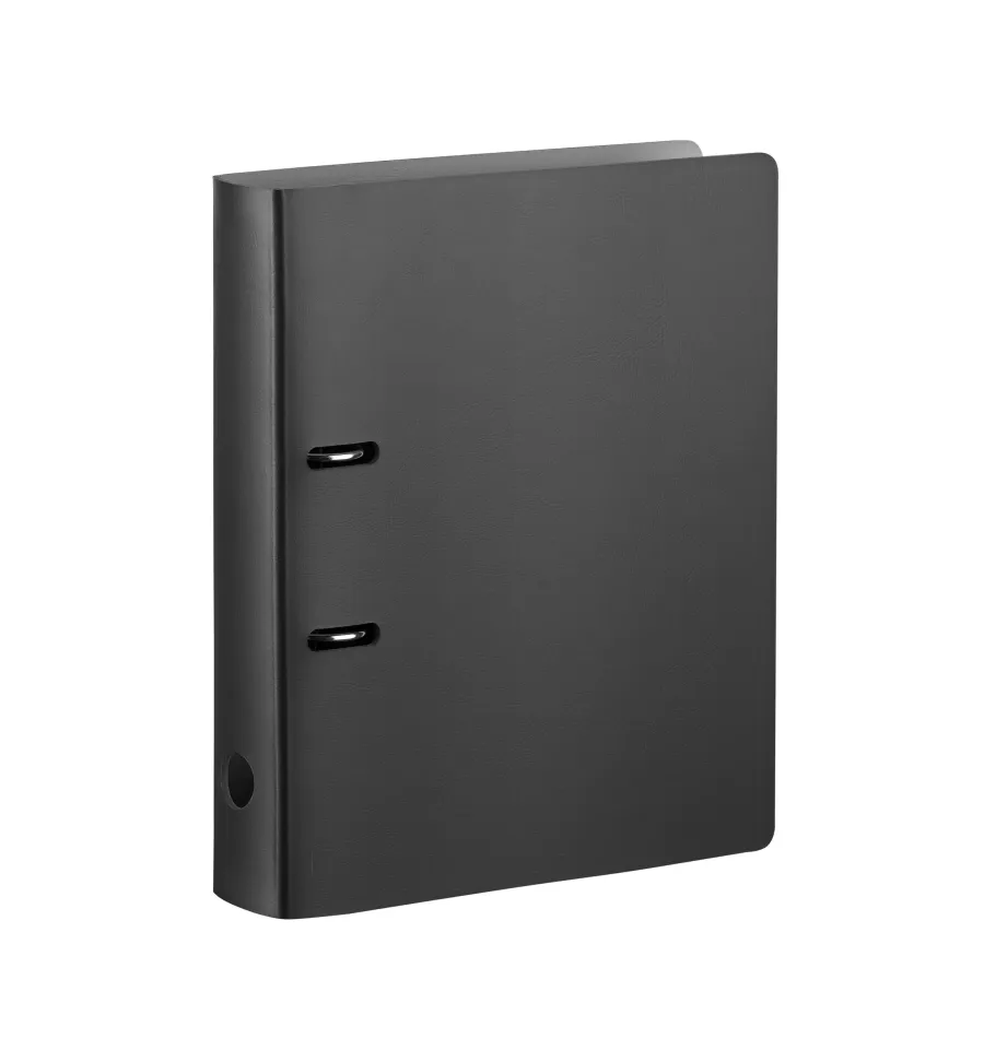 obrazek 1 Czarny skórzany segregator na dokumenty  32х29x5 cm