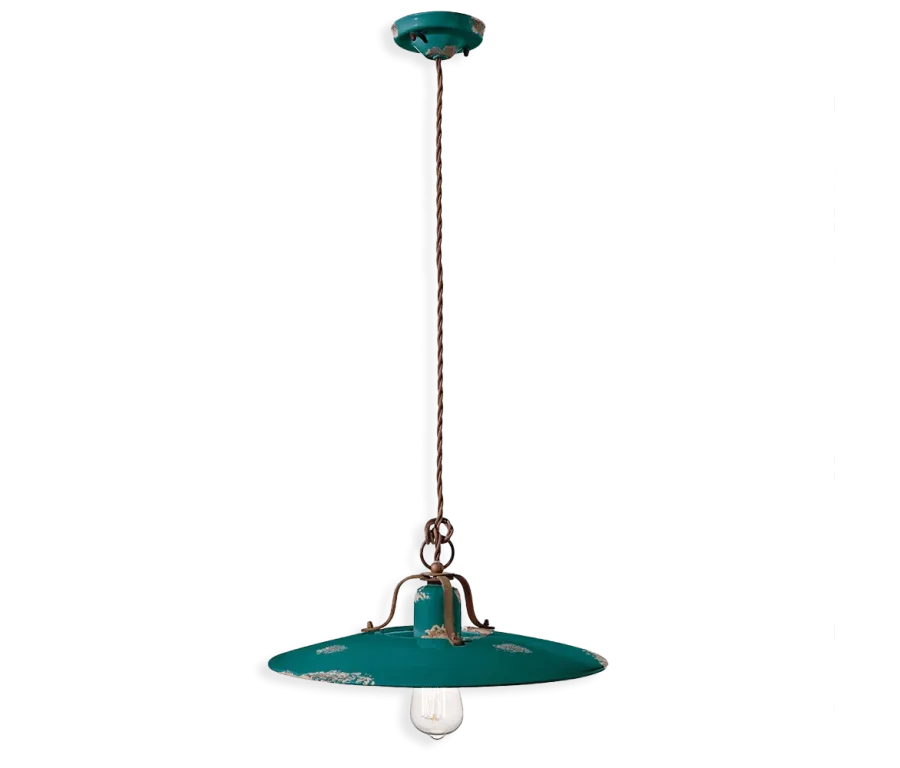 obrazek 3 Elegancka włoska lampa wisząca retro