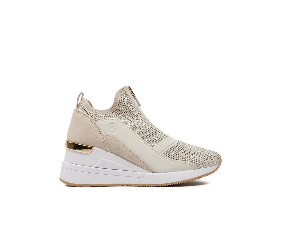 obrazek 1 MICHAEL Michael Kors Sneakersy Spencer 43S4SPFS4D Écru