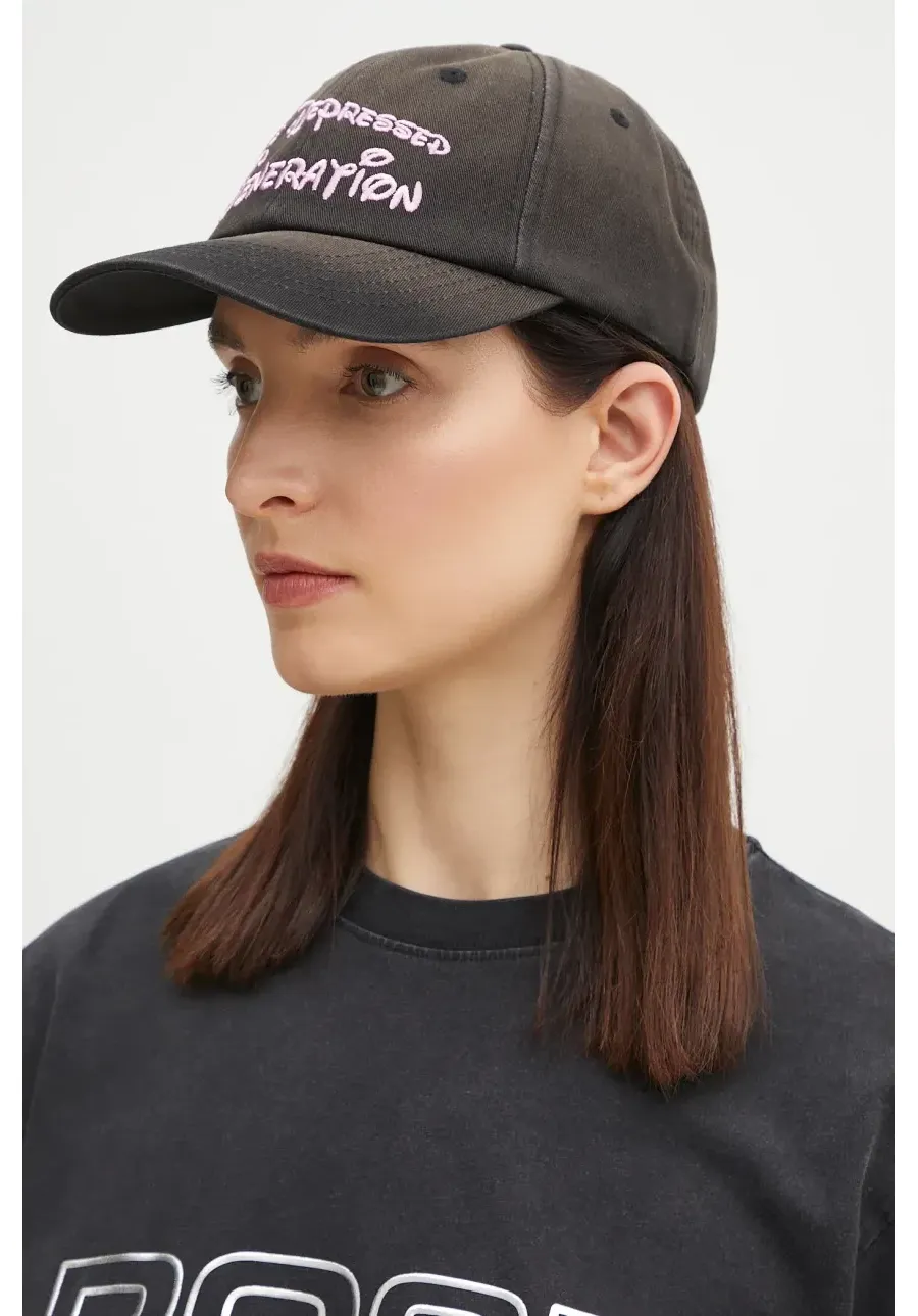 obrazek 1 Aries czapka z daszkiem Generation Cap kolor czarny gładka AR9002003