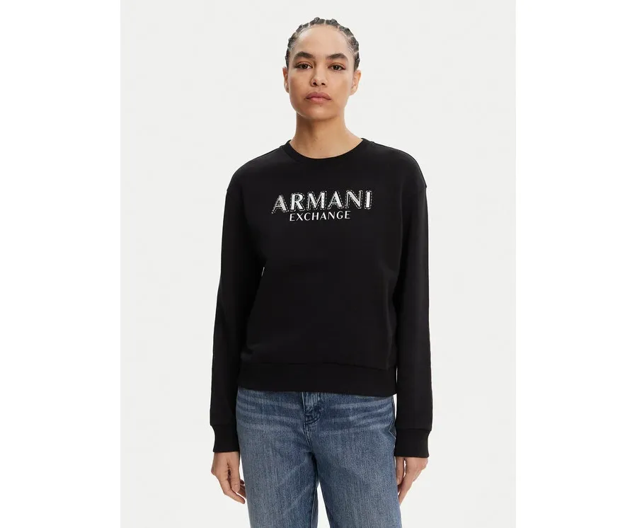 obrazek 1 Armani Exchange Bluza XW000159 AF11851 UC001 Czarny Regular Fit