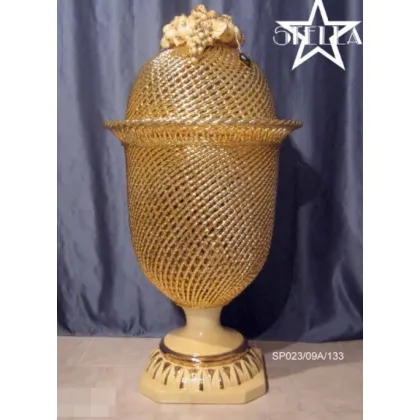 Picture Fantastic vase with a cover