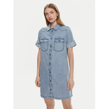 Zdjęcie Noisy May Sukienka jeansowa New Signe 27030041 Niebieski Loose Fit