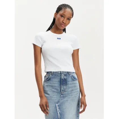 Zdjęcie Hugo T-Shirt Baby 50510749 Biały Slim Fit HUGO