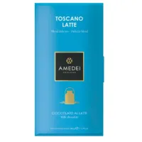 Picture Toscano Latte Amedei milk chocolate with a hint of vanilla and caramel, 50g